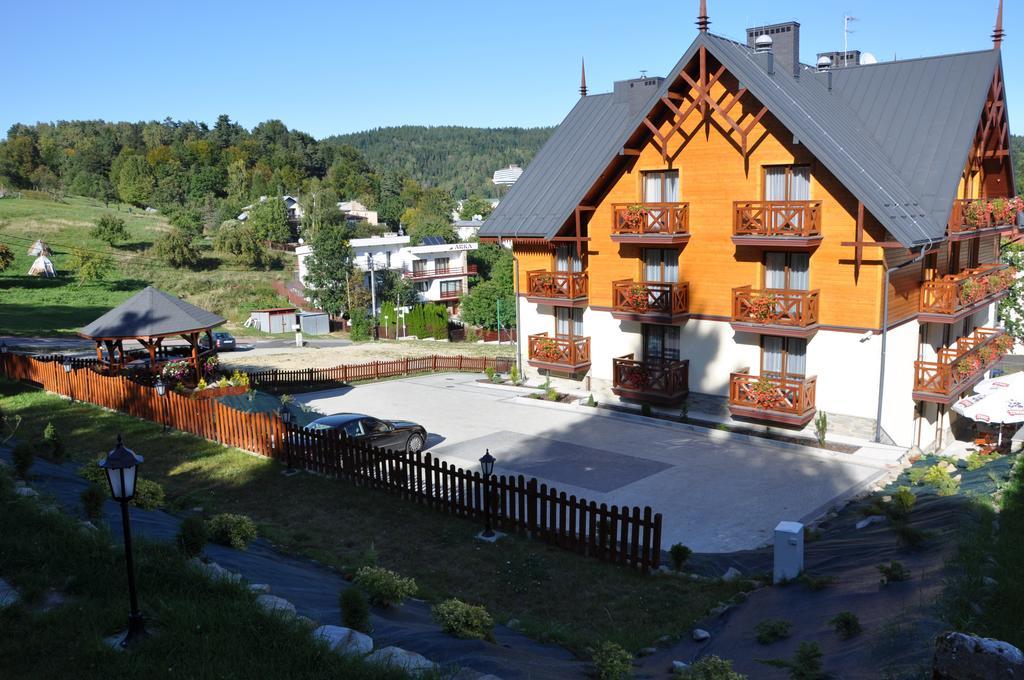 Hotel Pensjonat Gaborek Krynica-Zdrój Exterior foto