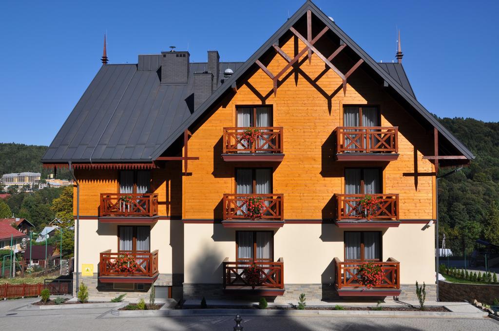 Hotel Pensjonat Gaborek Krynica-Zdrój Exterior foto