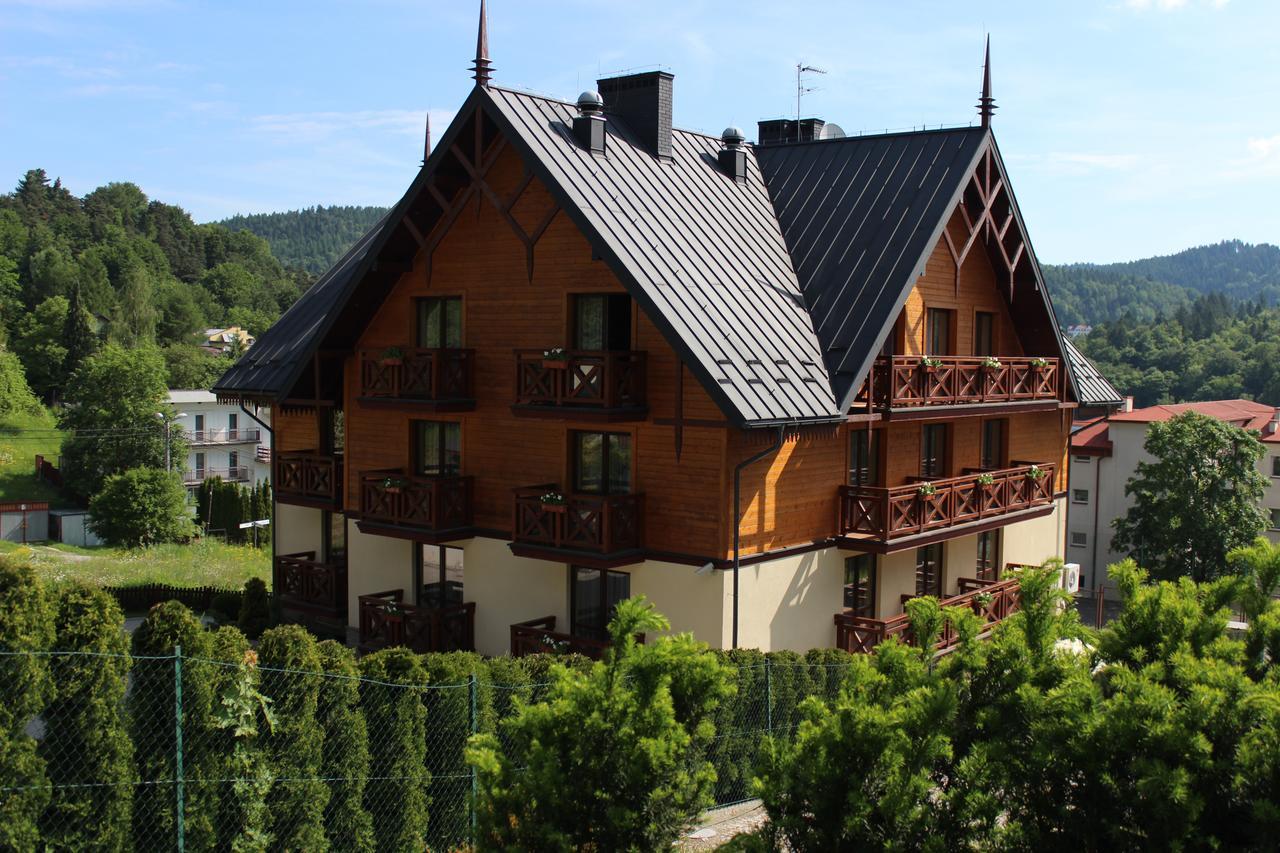 Hotel Pensjonat Gaborek Krynica-Zdrój Exterior foto