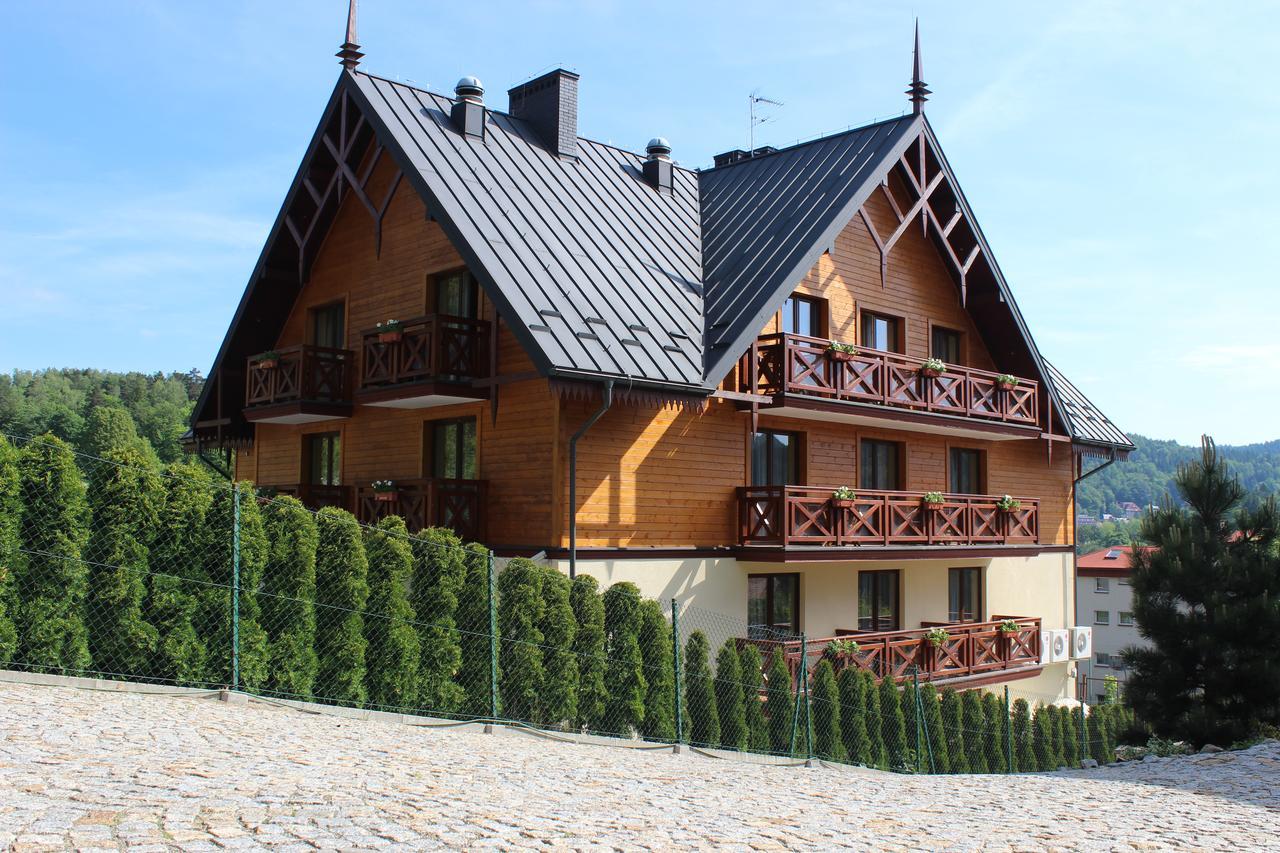 Hotel Pensjonat Gaborek Krynica-Zdrój Exterior foto